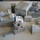 CNC obrađeni pojedinačni delovi od aluminijuma AW6082 sa eloksiranom zaštitom površine