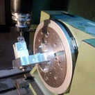AW5083 aluminijumski deo obrađen 4-osnim indeksnim CNC glodanjem i HSM tehnologijom