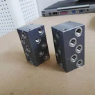 4-osno CNC glodani hidraulični blokovi od čelika C45 za izradu prototipa