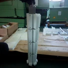 Precision 3D CNC milled POM plastic component using high-speed machining technology