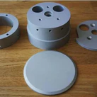 CNC turned AW7075 aluminum part with precision machining and anodized surface treatment